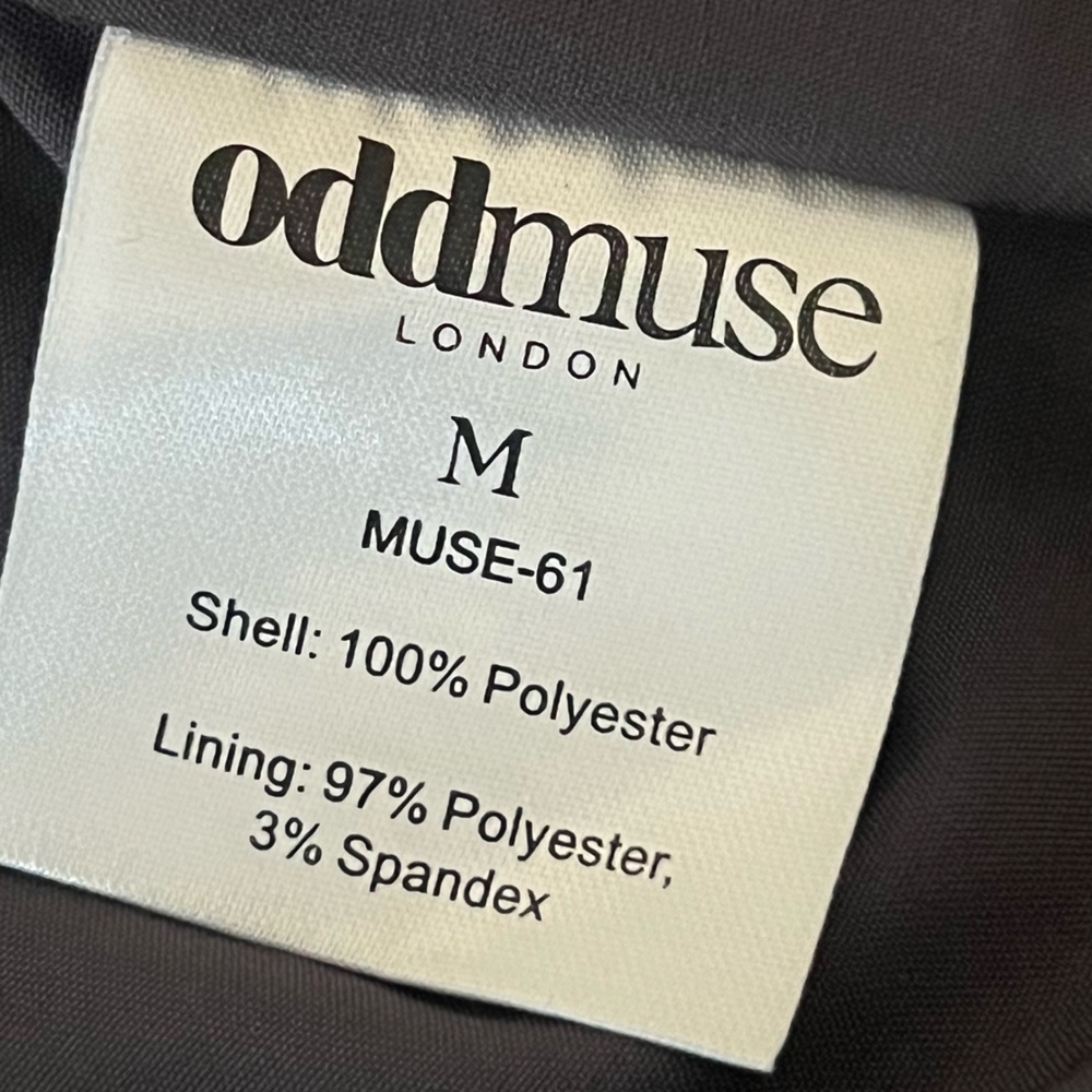 Odd Muse Slate Grey Midi Skirt NWT Medium OddMuse - Picture 10 of 11